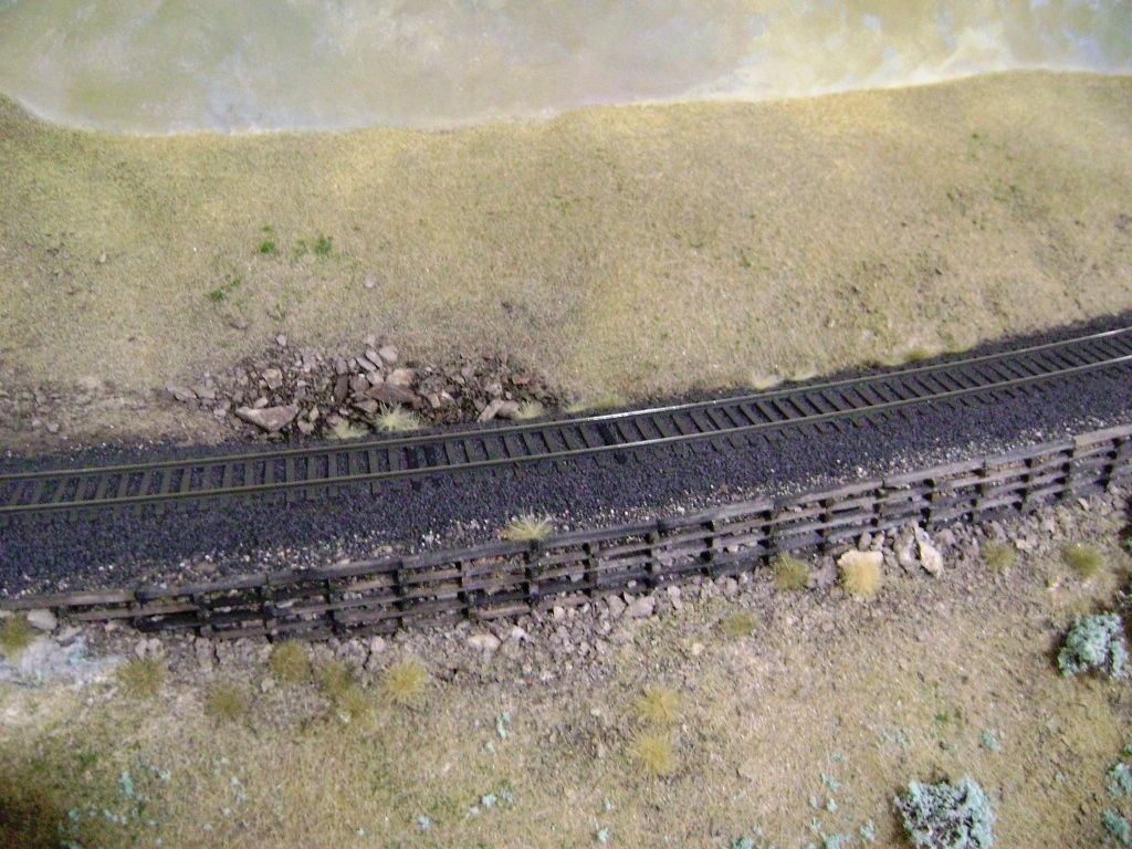 How to Install a Timber Retaining Wall in a Sculptamold Hillside Model Railroader Magazine